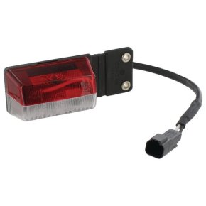 Lumină poziție 0403380000 Rectangular Roșu Alb Cobo