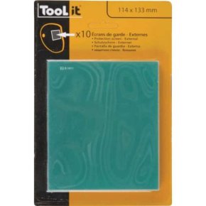 Plăcuță de protecție 043893GYS LCD Premium exterior 114x133 mm Gys