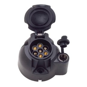 ERICH JAEGER Priză de plastic 101240JAE Serie A 7+1 poli Model sferic