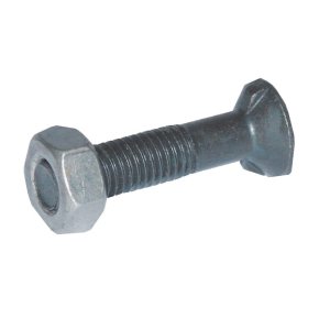 Kramp Șurub și piuliță de plug 10502N DIN11014 2 Nib cl. 8.8 M10x50