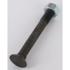 Kramp Șurub plug 12100109VK VK cap plat înecat gât pătrat și piuliță M12x100mm