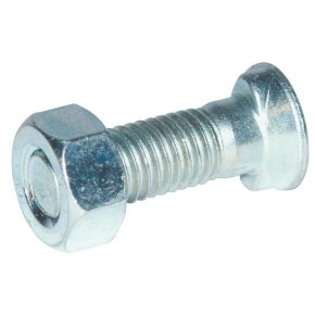 Kramp Șurub plug 1240129COP025 cu nas dublu și piuliță M12x40mm grupa 12.9