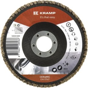 Kramp Disc lamelar ceramică 125mm K120 125CEK120KR