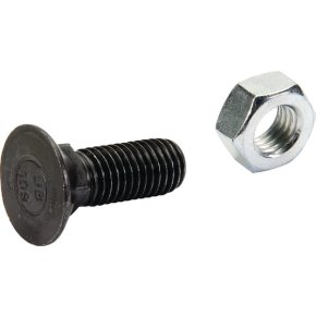 Kramp Șurub plug 1440VK DIN608 cap plat înecat gât pătrat cu piuliță M14x40mm