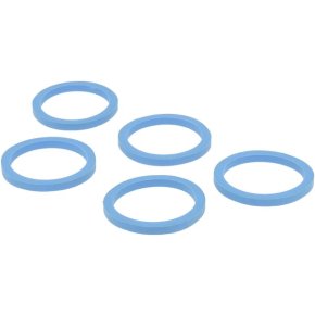 Kerbl Garnitură pentru supapă găleată hrănire vițel 14805KER 5 buc. Grosime 4 mm Albastru