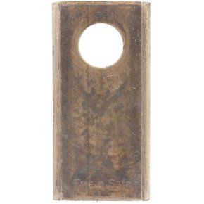 Kramp Lamă cositoare 152147607KR Roto 185 Roto 220/F/S stânga/dreapta 96x47x3mm orificiu 21mm