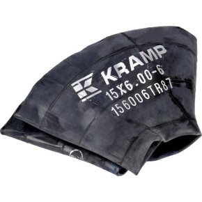 Kramp Cameră anvelopă 156006TR87 TR87 cu valvă curbată 90° 15x6.00-6 diametru 6 inch