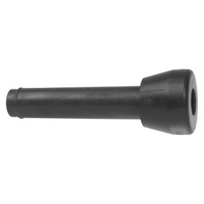 Unbranded Manşon pentru aparat de muls 15809600104 cu capăt scurt Ø 18 mm Negru
