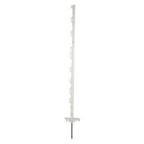 Farma Stâlp gard electric 1666201FA standard polipropilenă alb 90cm 10 buc.