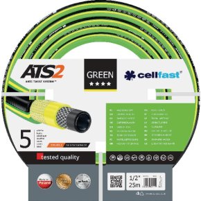 Cellfast Furtun de grădină 1730221925 Green ATS2 Ø 19 mm 25 mb