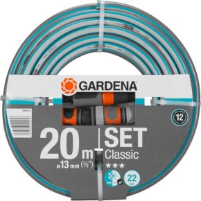 Gardena Furtun grădină SL18004 Classic 1/2" 20m complet