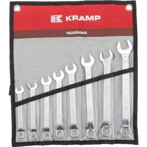 Kramp Set Chei Combinate Decalate 1802020408KR 8 piese 10-19 mm