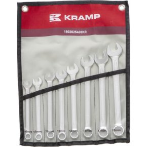 Kramp Set chei combinate 1802025408KR 8 piese Metric 10-19 mm