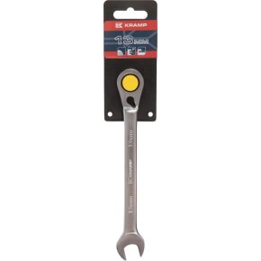 Kramp Cheie fixă combinată cu clichet 1802030013KR reversibilă profil multiplu 13mm L=180mm