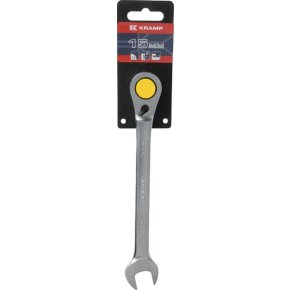 Kramp Cheie fixă combinată cu clichet 1802030015KR 15mm 200mm