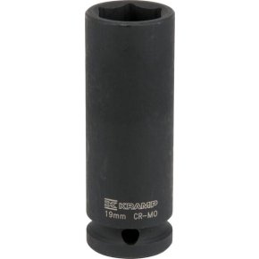 Kramp Capăt cheie tubulară de impact 1803544619KR profil hexagonal interior lung 1/2 inch 19mm