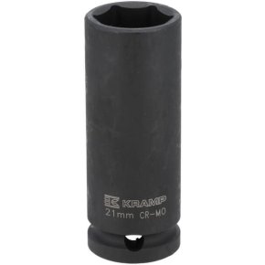 Kramp Capăt lung cheie tubulară de impact 1803544621KR profil hexagonal interior 21mm 1/2"