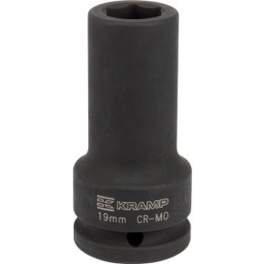 Kramp Capăt cheie tubulară de impact 1803546619KR cu profil hexagonal interior extra lungi 19mm 3/4"
