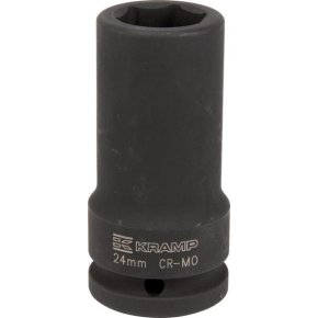 Kramp Capăt cheie tubulară de impact 1803546624KR profil hexagonal interior extra lungi 24mm
