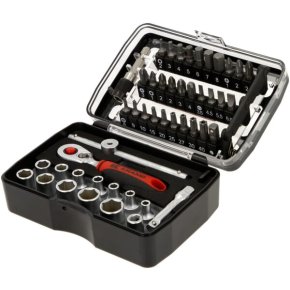 Kramp Set mini de capete șurubelniță și chei tubulare 1804922047KR 47 piese 1/4"