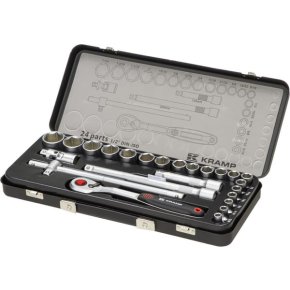 Kramp Set chei tubulare 1804924024IKR 1/2 inch 24 piese