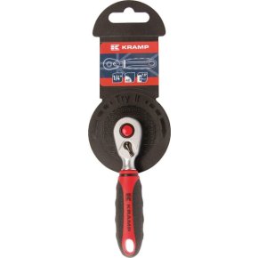 Kramp Antrenor cu clichet 180614005KR mini reversibil dinți fini 1/4" L=100mm