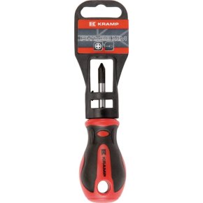 Kramp Șurubelniță în cruce 180802201038KR PH1 scurtă cu mâner gros 38mm