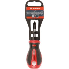 Kramp Șurubelniță în cruce 180802202038KR scurtă cu mâner gros PH2 x 38mm