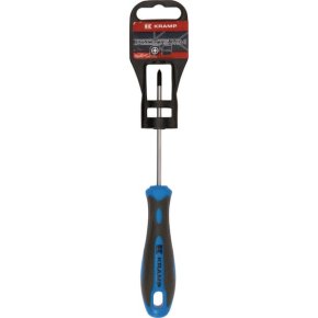 Kramp Șurubelniță în cruce 180803200075KR Pozidriv PZ Mâner ergonomic Vârf magnetizat PZ0 x 75mm