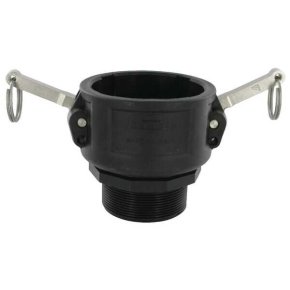 Cuplă Camlock tip B 3" filet tată 2 1/2" polipropilenă 18109B8 Arag
