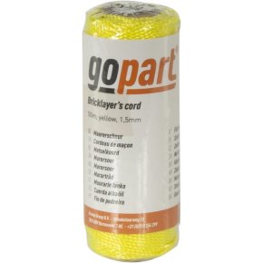gopart Sfoară zidărie 200030GP PP 1,5mm galben 50m