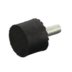 Kramp Amortizor de vibrații 2015D55L Tip D Filet M6 Duritate 55Sh Diametru 20mm Înălțime 15mm