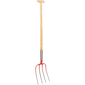 Kramp Furcă 2076KR 4 dinți cu coadă și mâner T 100cm