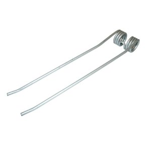 Kramp Dinte greblă rotativă 436021KR Pöttinger SK 250 / 300 Cu spiră Gri 445 mm