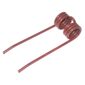 Kramp Dinte greblă pick-up 250106N Cu spiră Roșu 152 mm