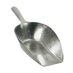 Kerbl Lopată de furaj 29796KER Rotundă Aluminiu 0