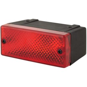 Lampă de ceață 2NE006609001 Dreptunghiulară Roșie 12V Cu șurub 106x45mm Hella