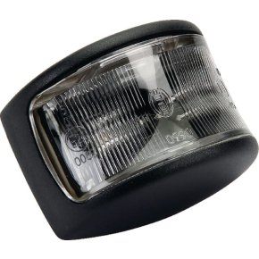 Lampă de poziție rotundă 2PF980990221 12-24V albă cu montare prin șuruburi Hella