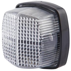 Lampă de delimitare 2PF004081001 Pătrată 12V 5W Albă Cu șurub 62x42x62mm Hella