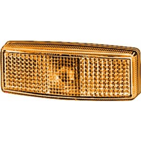 Lumină de marcare 2PS006717031 Dreptunghiulară 5W 12-24V Chihlimbar 110x25x40mm Hella