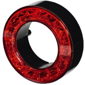 Lumină de frână 2SB009362041 Inel LED Roșu 12V 2.3W Hella