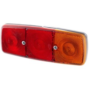 Lumină spate 2SD001699061 Dreptunghiulară 12-24V Roșu Portocaliu 282x76x105mm Hella