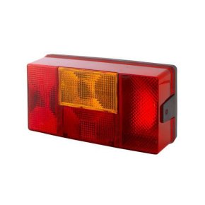 Lumină spate Hella 2SD006040031 LH dreptunghiulară 12-24V