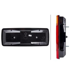 Lumină spate 2SK003567331 Dreptunghiulară 12-24V Roșu/Portocaliu/Alb Stânga 343x75x133mm Hella