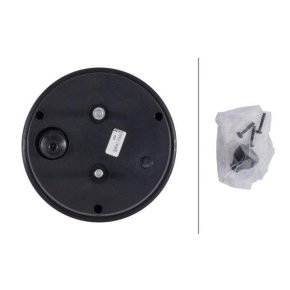 Lumină de frână 2TA964169061 Rotundă 12-24V Roșie Montare cu șurub Diametru 122.5mm Hella