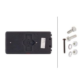 Lampă spate 2VB341032141 Rectangulară 12V Roșu Portocaliu Alb Hella