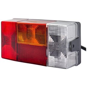 Lumină spate 2VP006040111 Dreptunghiulară 12-24V Stânga 210x108x66mm Hella