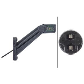 Lampă de gabarit stânga 2XS011744111 12-24V EasyConn 2 pini 4 LED-uri Hella