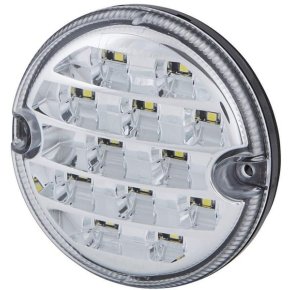 Lumină de marșarier LED 2ZR357028041 Rotund 10-30V Diametru 95mm 17 LED-uri Hella