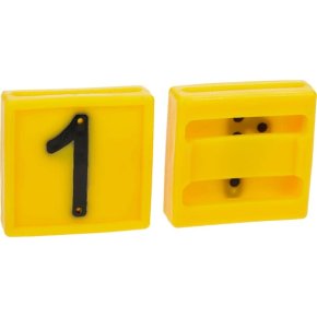 Farma Număr marcare 306001FA nr. 1 galben 45x45mm